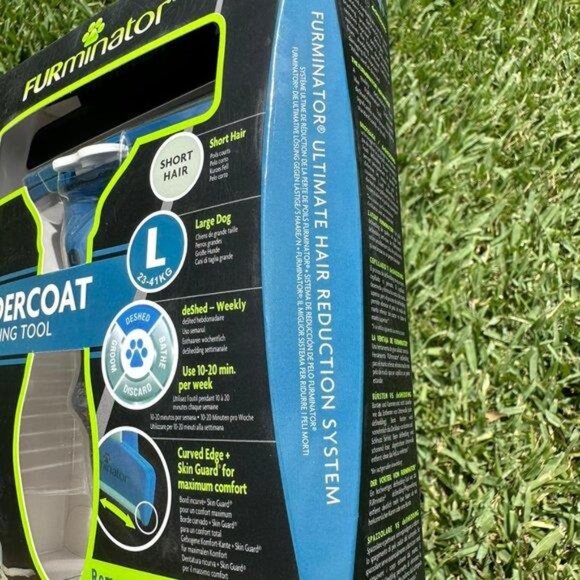 FURminator Undercoat DeShedding Tool - Large Dog, Short Hair Pet Brush for Dogs - Picture 6 of 6